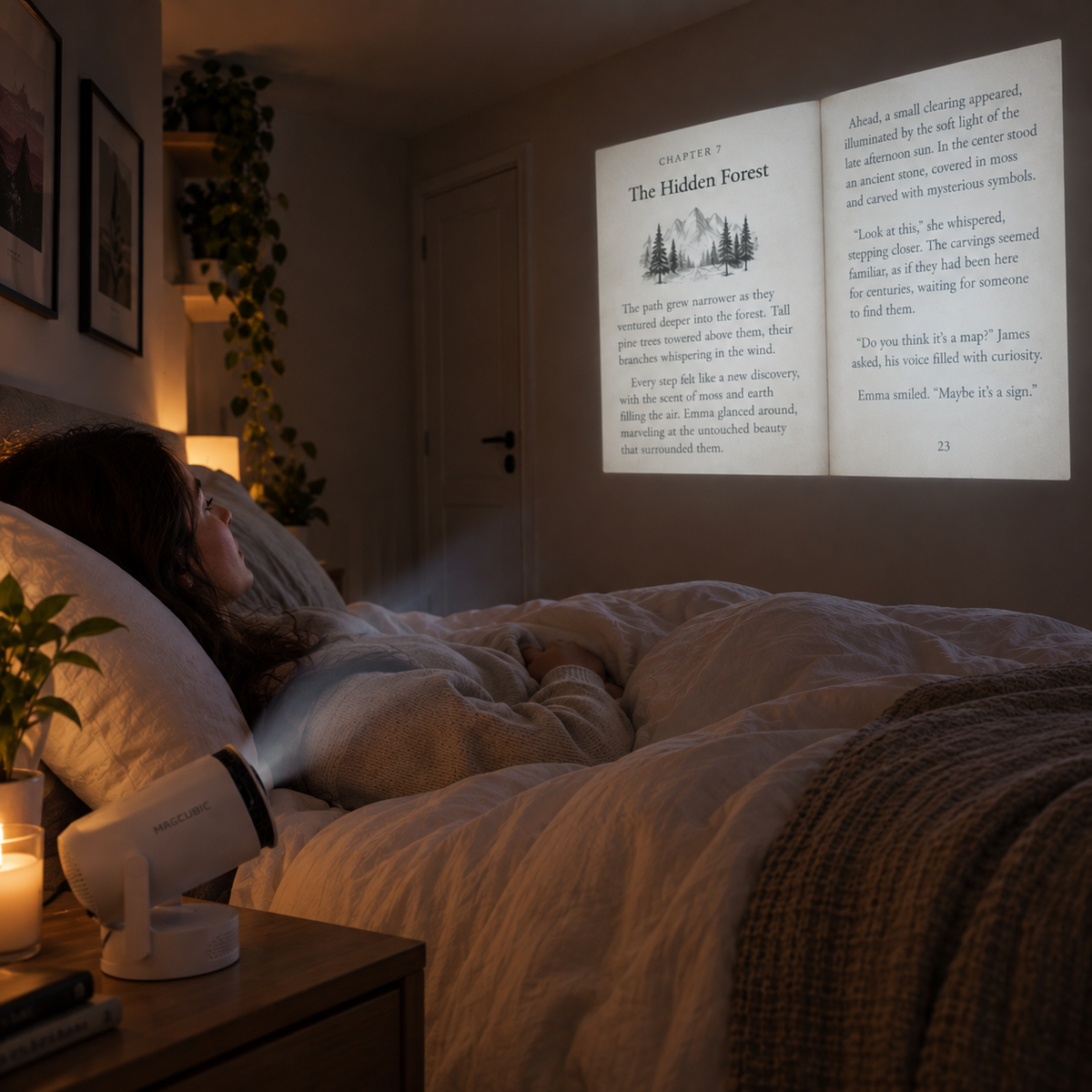 Book projector