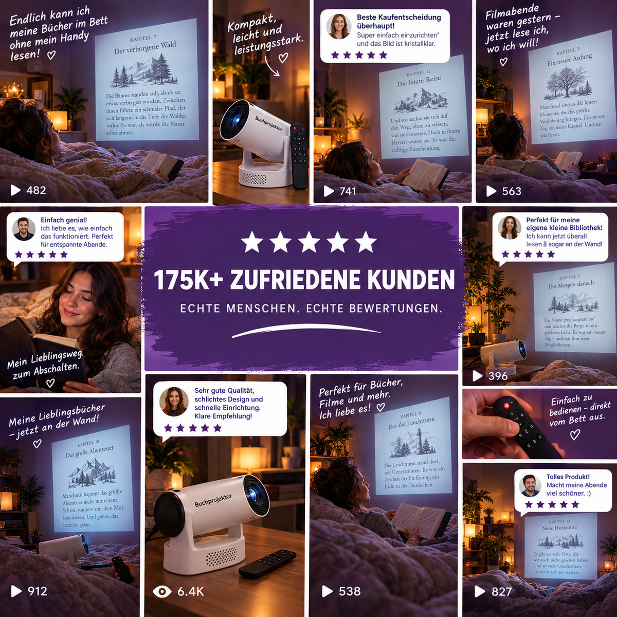 Book projector